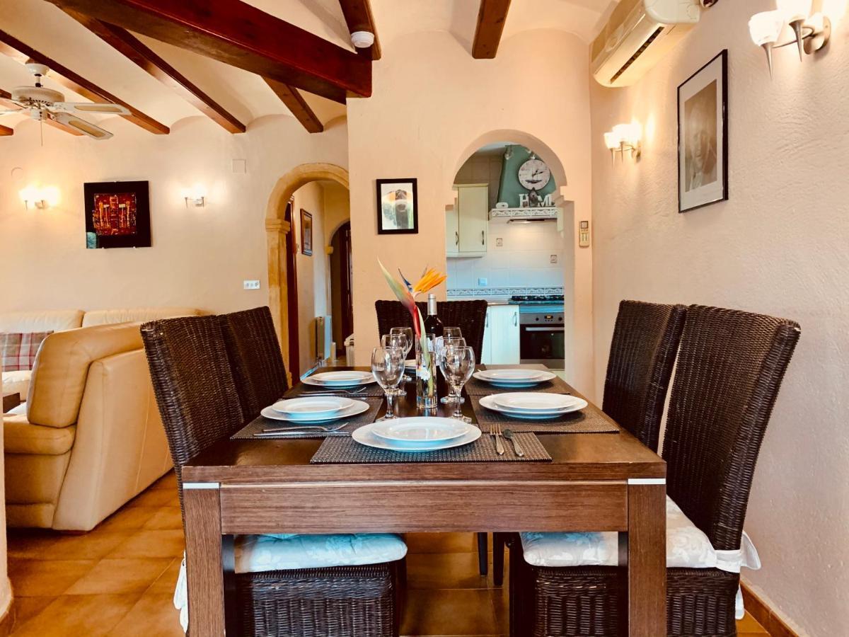 Cassandra - Beautiful Private Villa With Heated Pool Included Xabia Bagian luar foto